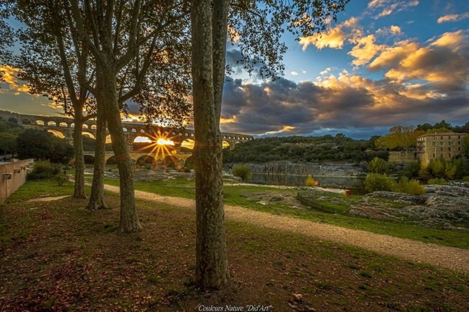 La Bastide Des Pins Bed and Breakfast Castillon-du-Gard Buitenkant foto