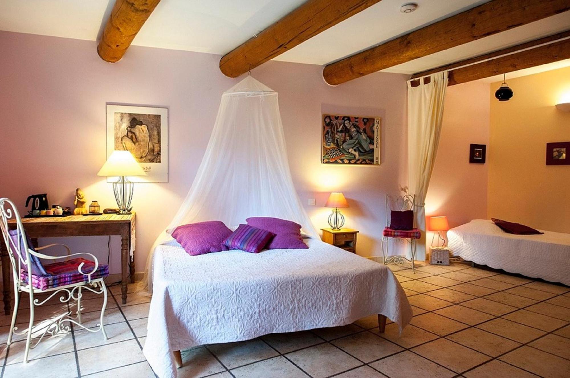 La Bastide Des Pins Bed and Breakfast Castillon-du-Gard Buitenkant foto