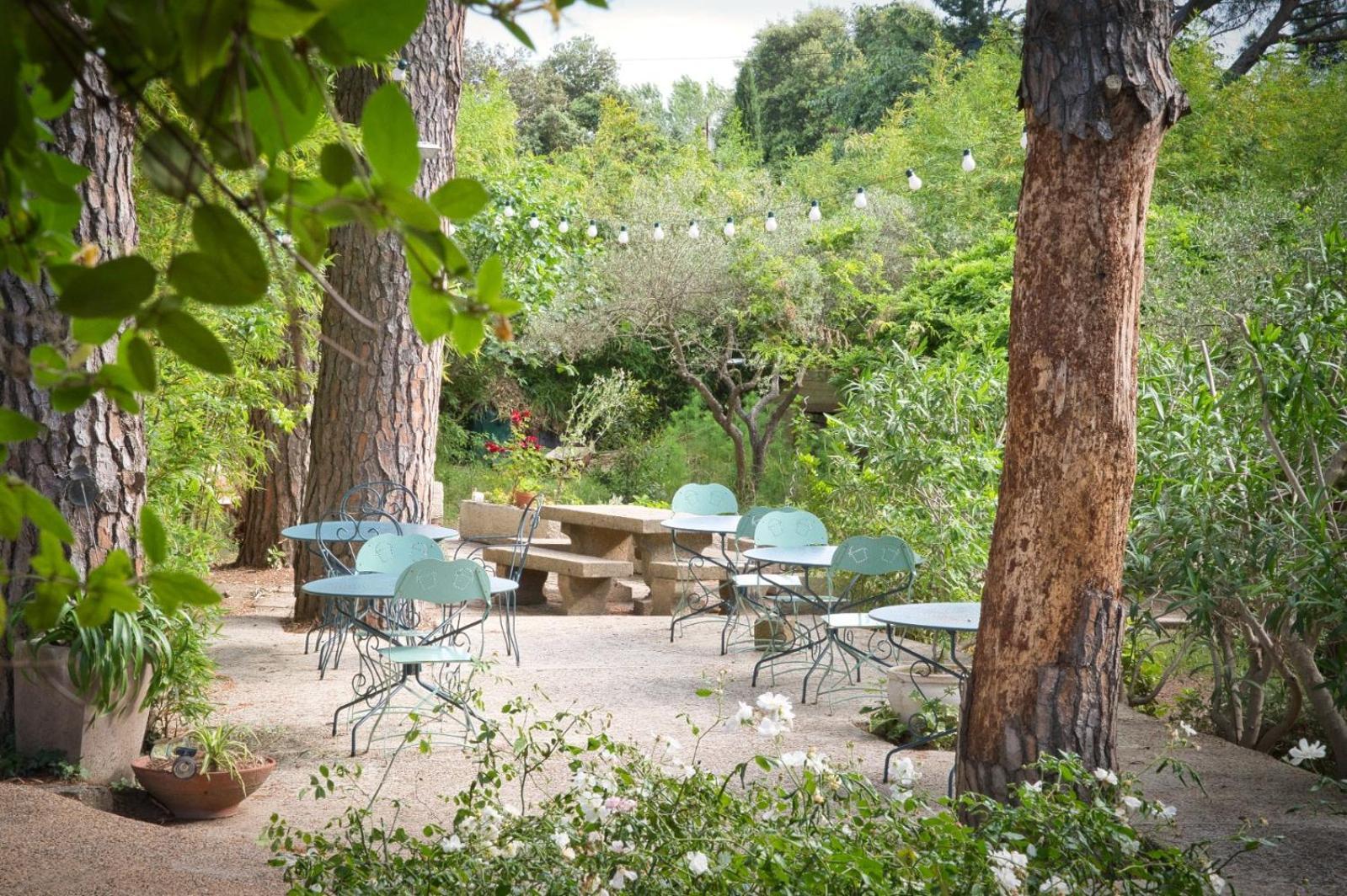 La Bastide Des Pins Bed and Breakfast Castillon-du-Gard Buitenkant foto